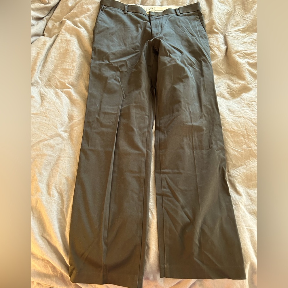 Dockers Gray Straight Fit Pants